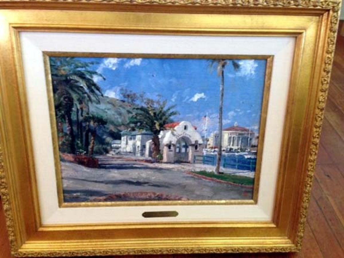 Thomas Kinkade - Via Casino - Limited Edition Offset Lithograph on Canvas